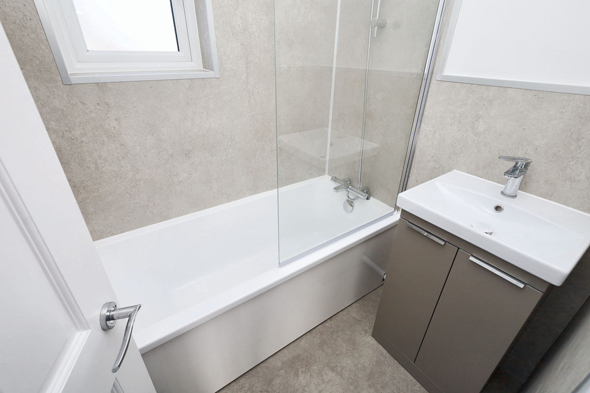 Bathroom after the work