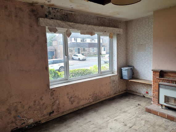 Living Room before the work