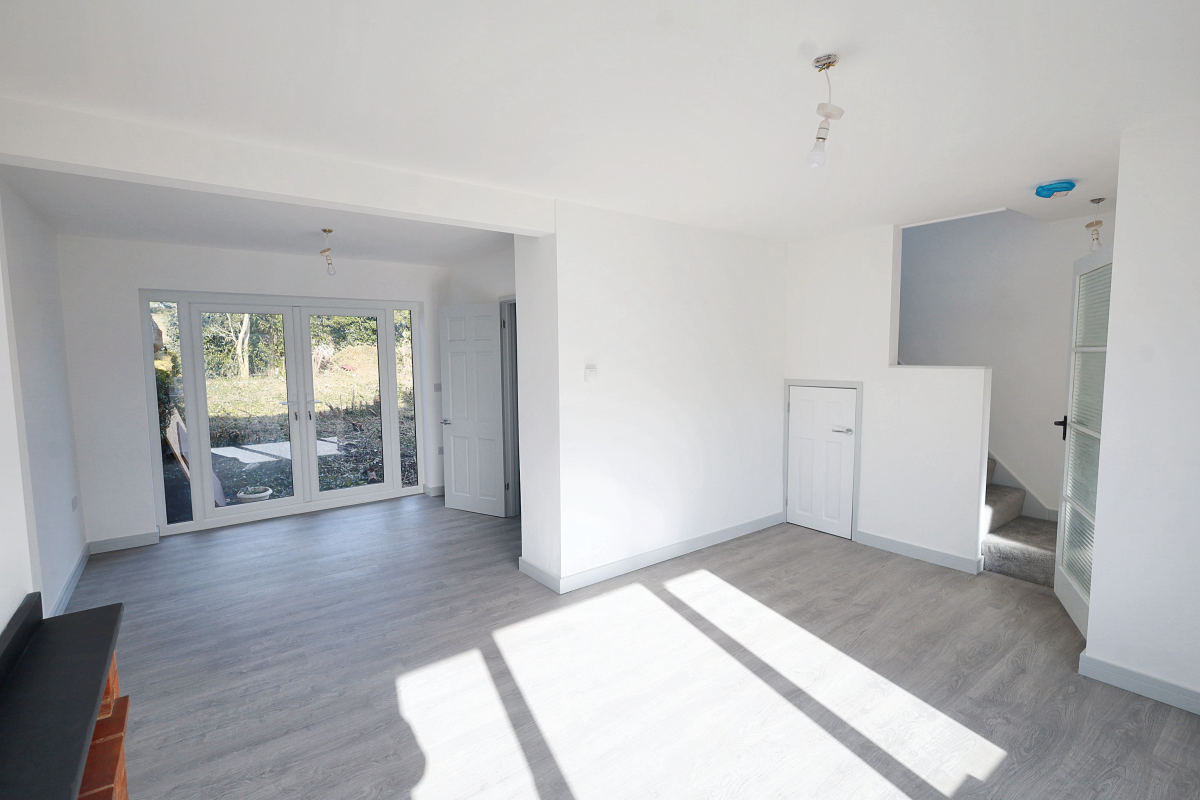 Living Room after the work